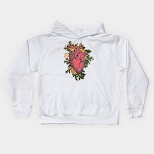 Heart & Flowers Kids Hoodie